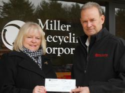 West Side Benevolent Society Donation